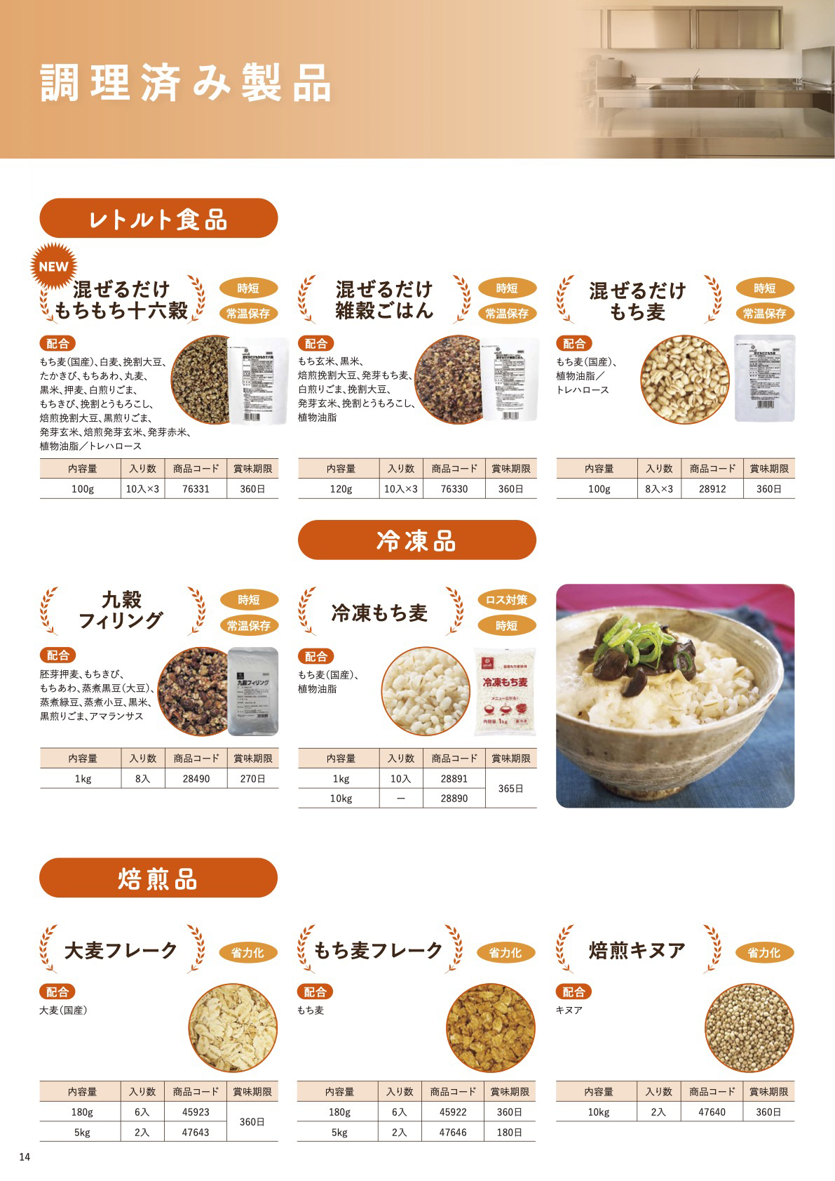 業務用商品 | 商品情報 | はくばく