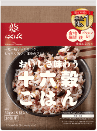 商品画像：十六穀ごはん180g