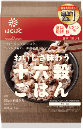 商品画像：十六穀ごはんお徳用450g