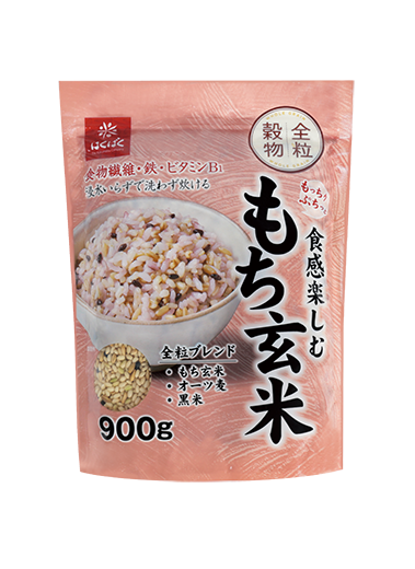 もっちりぷちっと食感楽しむもち玄米 900g 雑穀 はくばく もっちりぷちっと食感楽しむもち玄米 900g 雑穀 はくばく