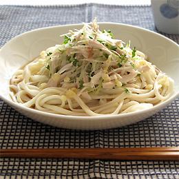 冷蔵庫の野菜使いきり！きざんでのっけるぶっかけうどん