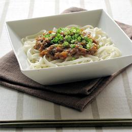 シーチキンそぼろうどん