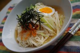 冷麺風そうめん